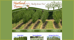 Desktop Screenshot of hartlandfarmsinc.com